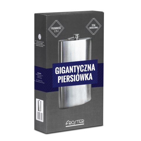 Gigantyczna Piersiówka Gentleman prezent dla Taty Gigantyczna Piersiówka Gentleman prezent dla Taty