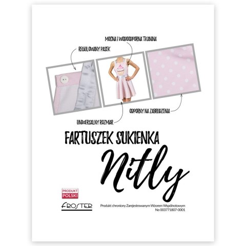 Nitly Muffin Fartuszek Sukienka dla KOBIETY niej Nitly Muffin Fartuszek Sukienka dla KOBIETY niej