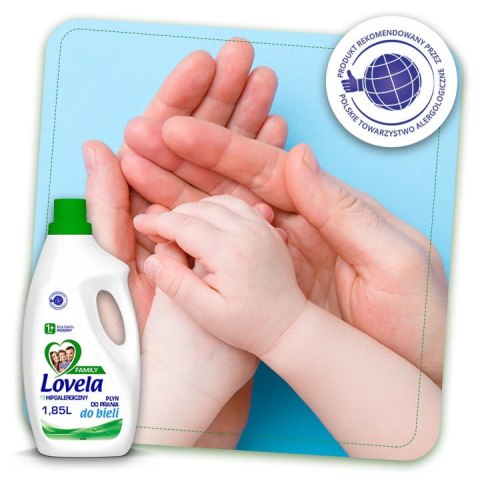 Lovela Family Płyn do Prania White 1,85l Lovela Family Płyn do Prania White 1,85l