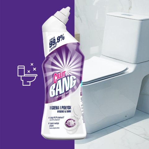 CILLIT BANG Żel do toalet - Wybielanie i Dezynfekcja 750ml CILLIT BANG Żel do toalet - Wybielanie i Dezynfekcja 750ml