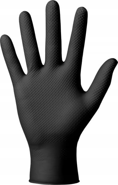 Rękawice Nitrylowe 50 szt. Gogrip Black - 10 op. (M 7-8) Rękawice Nitrylowe 50 szt. Gogrip Black - 10 op. (M 7-8)
