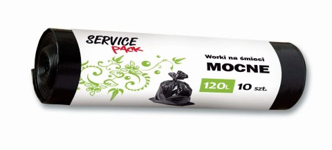 SP Worki na śmieci MOCNE LDPE 120L 10szt SP Worki na śmieci MOCNE LDPE 120L 10szt