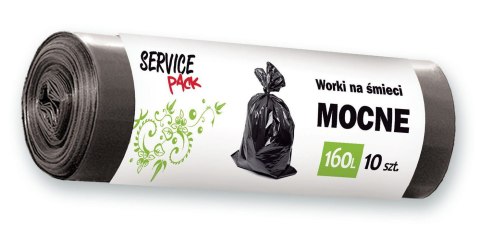 SP Worki na śmieci MOCNE LDPE 160L 10szt SP Worki na śmieci MOCNE LDPE 160L 10szt