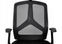 Fotel Biurowy Obrotowy Ergonomiczny / Czarny / MALATEC