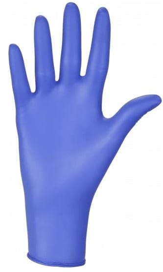 Rękawice Nitrylowe 100 szt. Nitrylex Basic Dark Blue - 10 kpl. (L 8-9) Rękawice Nitrylowe 100 szt. Nitrylex Basic Dark Blue - 10 kpl. (L 8-9)
