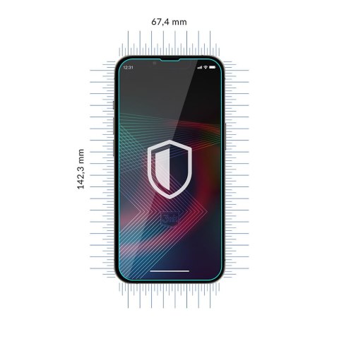Szkło Hybrydowe 3mk FlexibleGlass Apple iPhone 14/14 Pro Szkło Hybrydowe 3mk FlexibleGlass Apple iPhone 14/14 Pro