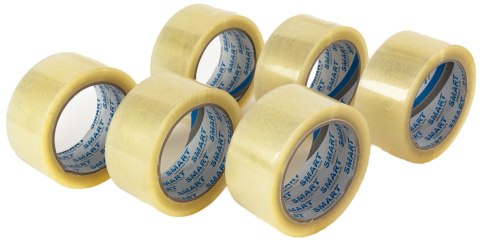 Taśma Pakowa SMART Transparent Akryl 48/60y - 36 szt. Taśma Pakowa SMART Transparent Akryl 48/60y - 36 szt.