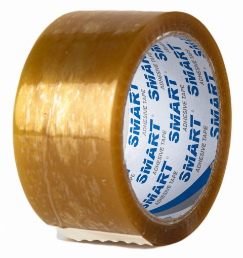 Taśma Pakowa SMART Transparent Kauczuk Naturalny (SOLVENT) 48/60y Taśma Pakowa SMART Transparent Kauczuk Naturalny (SOLVENT) 48/60y