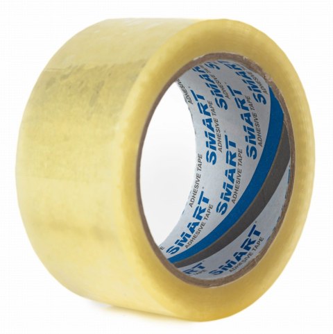 Taśma Pakowa SMART Transparent Kauczuk Syntetyczny (Hot Melt) 48/60y Taśma Pakowa SMART Transparent Kauczuk Syntetyczny (Hot Melt) 48/60y