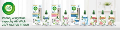 Air Wick Active Fresh Wkład Kwiat Bawełny/Fresh Cotton 228 ml Air Wick Active Fresh Wkład Kwiat Bawełny/Fresh Cotton 228 ml