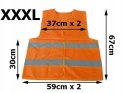 Kamizelka Odblaskowa Pomarańczowa (3XL)