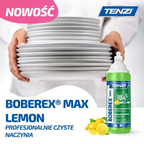 TENZI BOBEREX MAX Lemon 1L. Płyn Do Mycia Naczyń TENZI BOBEREX MAX Lemon 1L. Płyn Do Mycia Naczyń