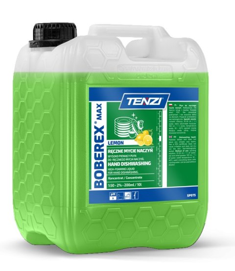 TENZI BOBEREX MAX Lemon 5L. Płyn Do Mycia Naczyń TENZI BOBEREX MAX Lemon 5L. Płyn Do Mycia Naczyń