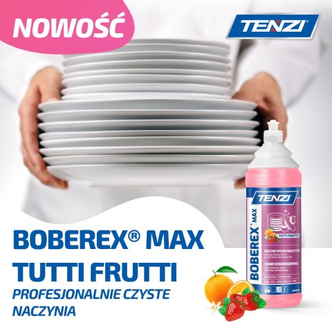 TENZI BOBEREX MAX Tutti Frutti 1L. Płyn Do Mycia Naczyń TENZI BOBEREX MAX Tutti Frutti 1L. Płyn Do Mycia Naczyń