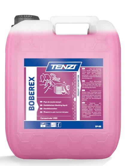 TENZI Boberex 5L Płyn Do Mycia Naczyń TENZI Boberex 5L Płyn Do Mycia Naczyń