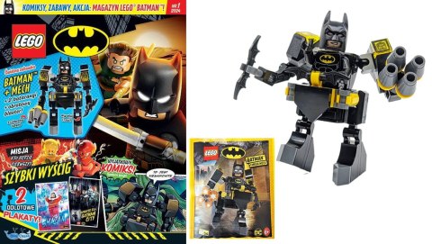 Czasopismo Nr. 01.2024 LEGO Batman MEGA MECH - 212401 Czasopismo Nr. 01.2024 LEGO Batman MEGA MECH - 212401