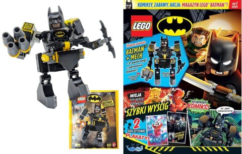 Czasopismo Nr. 01.2024 LEGO Batman MEGA MECH - 212401 Czasopismo Nr. 01.2024 LEGO Batman MEGA MECH - 212401