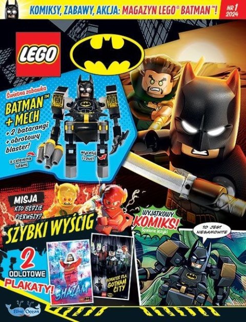 Czasopismo Nr. 01.2024 LEGO Batman MEGA MECH - 212401 Czasopismo Nr. 01.2024 LEGO Batman MEGA MECH - 212401
