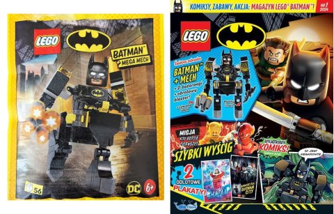 Czasopismo Nr. 01.2024 LEGO Batman MEGA MECH - 212401 Czasopismo Nr. 01.2024 LEGO Batman MEGA MECH - 212401