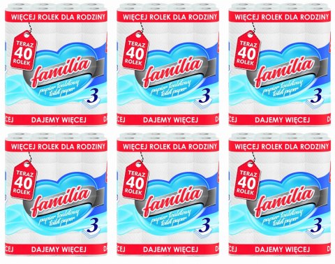 Papier toaletowy 40R FAMILIA 3W - 240 Rolek Papier toaletowy 40R FAMILIA 3W - 240 Rolek