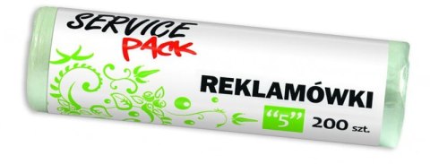 SP Reklamówka HDPE na rolce (200szt) 6 µm (22/46) SP Reklamówka HDPE na rolce (200szt) 6 µm (22/46)