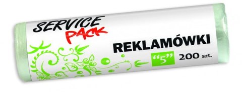SP Reklamówka HDPE na rolce (200szt) 6 µm (22/46) SP Reklamówka HDPE na rolce (200szt) 6 µm (22/46)