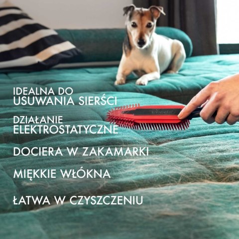 Vileda Pet Pro Szczotka elektrostatyczna do sierści i włosów Vileda Pet Pro Szczotka elektrostatyczna do sierści i włosów