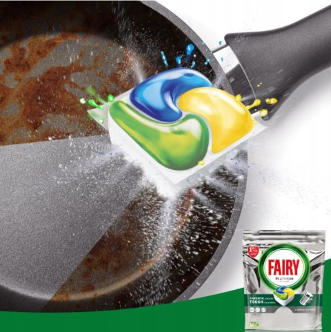 FAIRY Kapsułki Do Zmywarki Platinum All in One Lemon 81 szt. FAIRY Kapsułki Do Zmywarki Platinum All in One Lemon 81 szt.