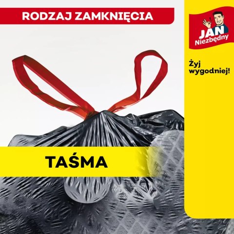 Jan Niezbędny Worki LD Magnum Flex Taśma 35L 15szt. - 1 op. Jan Niezbędny Worki LD Magnum Flex Taśma 35L 15szt. - 1 op.
