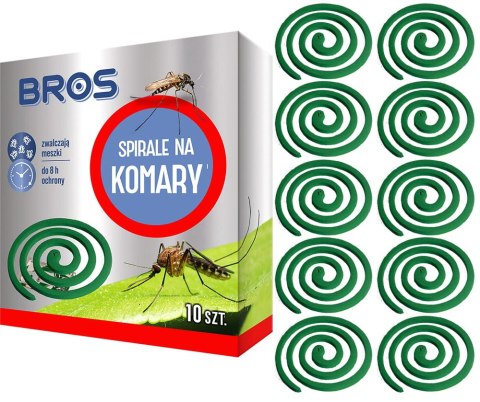 BROS - spirale na komary 10szt BROS - spirale na komary 10szt
