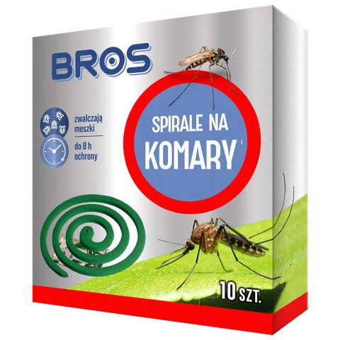 BROS - spirale na komary 10szt BROS - spirale na komary 10szt