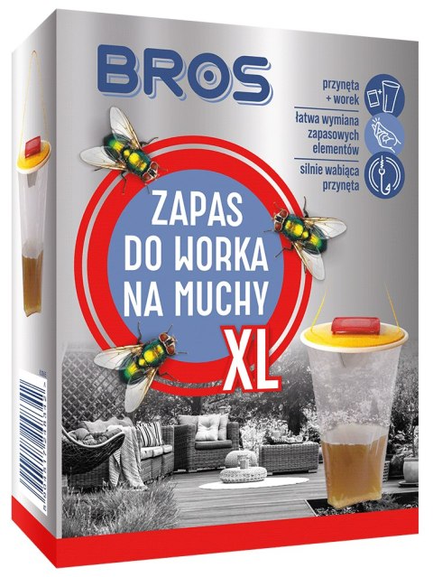 BROS - zapas do worka na muchy XL - 1 szt. BROS - zapas do worka na muchy XL - 1 szt.