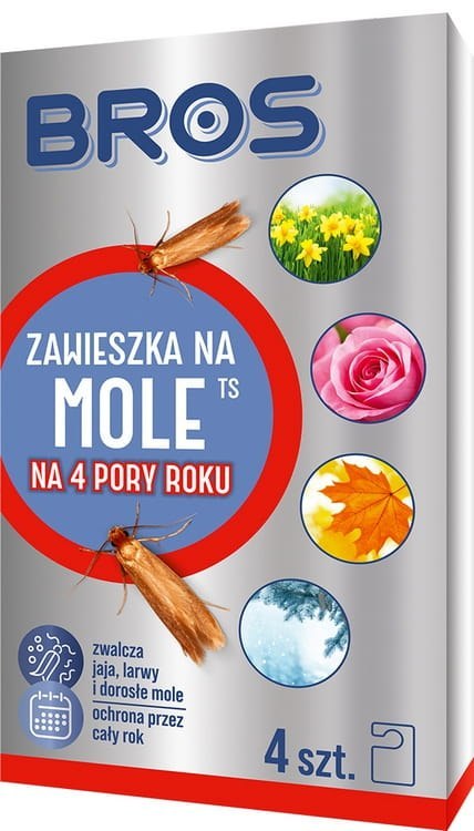BROS - zawieszka na mole 4 pory roku 4szt BROS - zawieszka na mole 4 pory roku 4szt