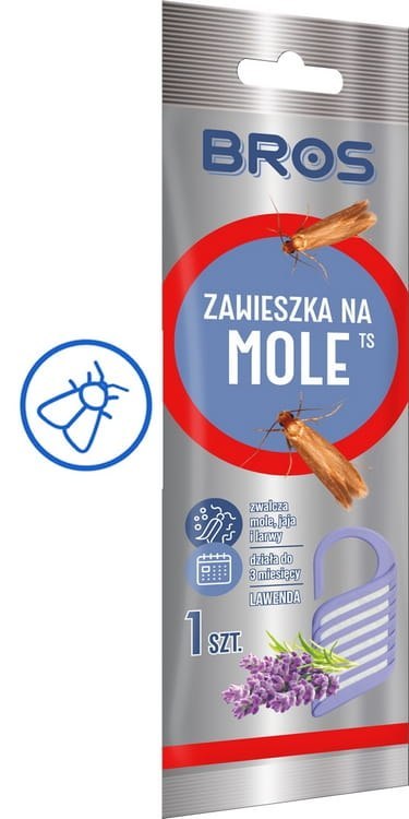 BROS - zawieszka na mole lawendowa - 1 szt. BROS - zawieszka na mole lawendowa - 1 szt.