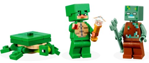 21254 - LEGO Minecraft - Domek na plaży żółwi 21254 - LEGO Minecraft - Domek na plaży żółwi