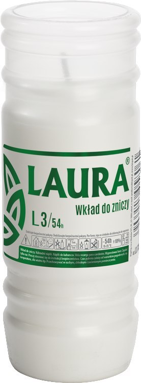 BISPOL - Wkład Zalewany Laura L3 - 24 szt. BISPOL - Wkład Zalewany Laura L3 - 24 szt.