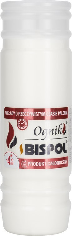 BISPOL - Wkład Zalewany Ognik WP4 - 1 szt. BISPOL - Wkład Zalewany Ognik WP4 - 1 szt.