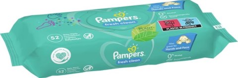 PAMPERS Chusteczki Nawilżane Fresh Clean 52 szt. - 1 op. PAMPERS Chusteczki Nawilżane Fresh Clean 52 szt. - 1 op.
