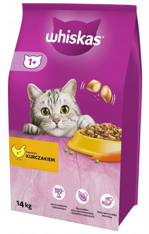 WHISKAS Sucha Kurczak 14kg WHISKAS Sucha Kurczak 14kg