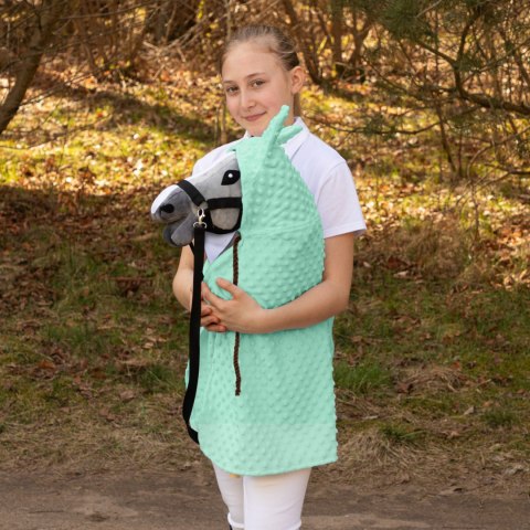 Peleryna Skippi dla Hobby Horse - zielona - uniwersalny rozmiar A3 A4 Peleryna Skippi dla Hobby Horse - zielona - uniwersalny rozmiar A3 A4