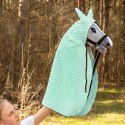 Peleryna Skippi dla Hobby Horse - zielona - uniwersalny rozmiar A3 A4
