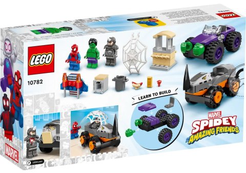 10782 - LEGO Super Heroes - Hulk kontra Rhino — starcie pojazdów 10782 - LEGO Super Heroes - Hulk kontra Rhino — starcie pojazdów