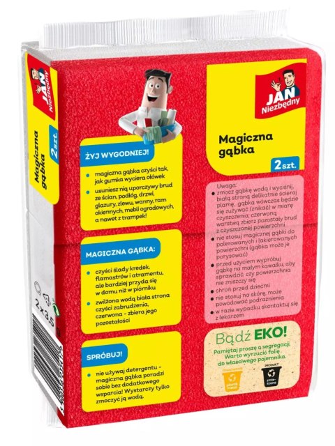 Jan Niezbędny Magiczna Gąbka 12 szt. Jan Niezbędny Magiczna Gąbka 12 szt.