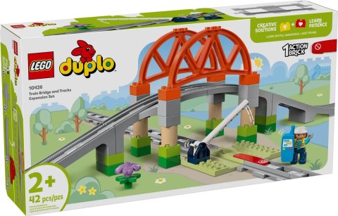 10426 - LEGO DUPLO - Most i tory kolejowe — zestaw rozszerzający 10426 - LEGO DUPLO - Most i tory kolejowe — zestaw rozszerzający