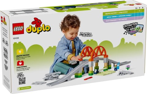 10426 - LEGO DUPLO - Most i tory kolejowe — zestaw rozszerzający 10426 - LEGO DUPLO - Most i tory kolejowe — zestaw rozszerzający