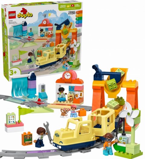 10428 - LEGO DUPLO - Duży interaktywny pociąg miejski 10428 - LEGO DUPLO - Duży interaktywny pociąg miejski
