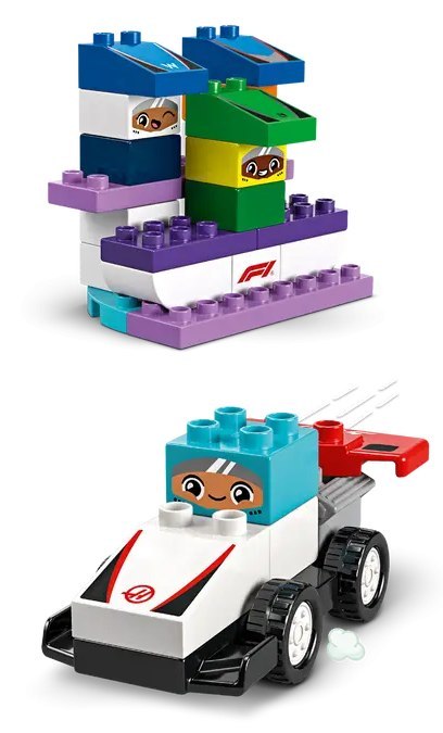 10445 - LEGO DUPLO - Bolidy i kierowcy F1® 10445 - LEGO DUPLO - Bolidy i kierowcy F1®