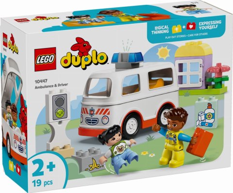 10447 - LEGO DUPLO - Karetka z kierowcą 10447 - LEGO DUPLO - Karetka z kierowcą