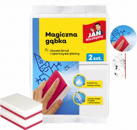 Jan Niezbędny Magiczna Gąbka 2 szt. Jan Niezbędny Magiczna Gąbka 2 szt.