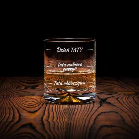 Szklanka do whiskey dla Taty - Prezent na Dzień Ojca - Prezent dla Taty Szklanka do whiskey dla Taty - Prezent na Dzień Ojca - Prezent dla Taty